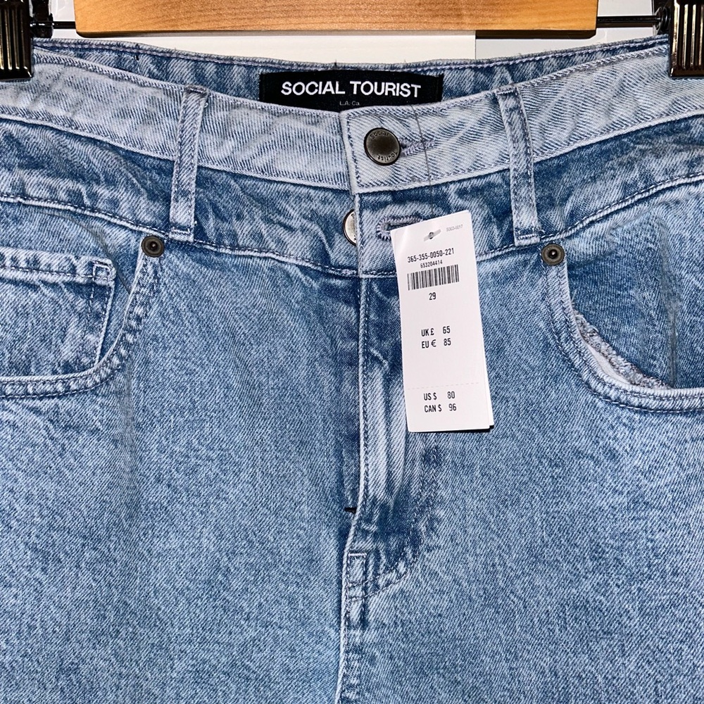 NWT Colorblock Flare Jeans